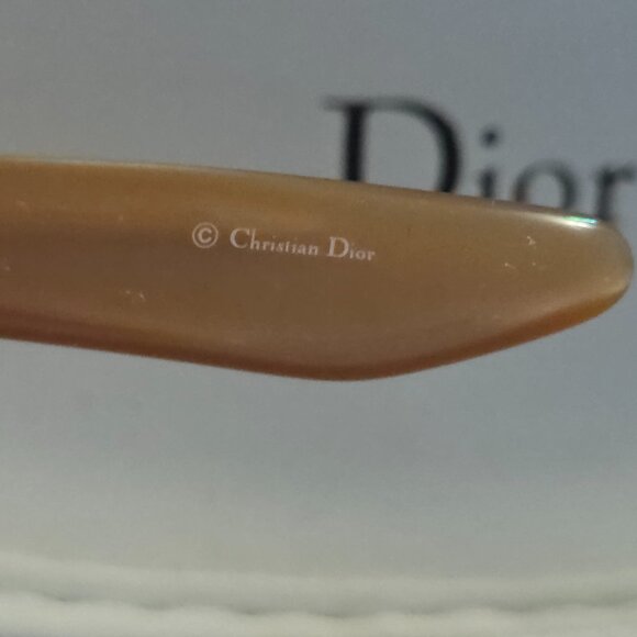 Dior Gold & Brown Gradient Wrap-Around Lens - PRECOLL 1 Sunglasses - Never Worn - Picture 10 of 13